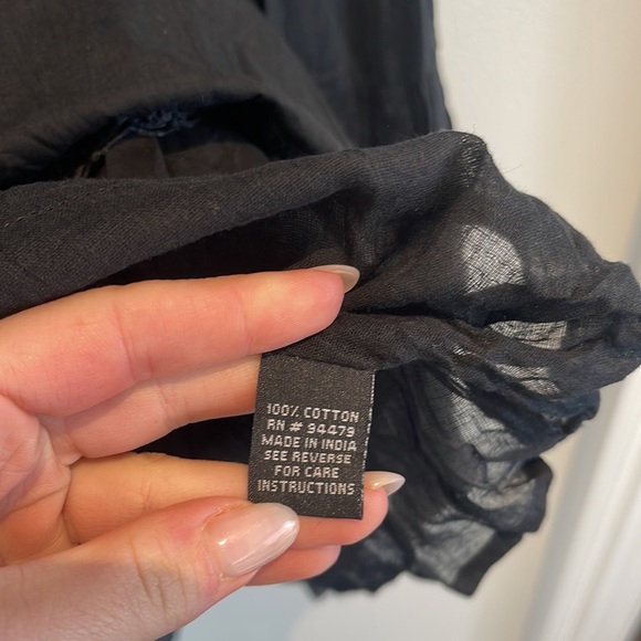 MAGIC Gorgeous Black Midi Bejeweled Skirt Size Small - Picture 6 of 6